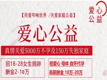 卢氏捐卵助孕生子 爱心志愿者招募